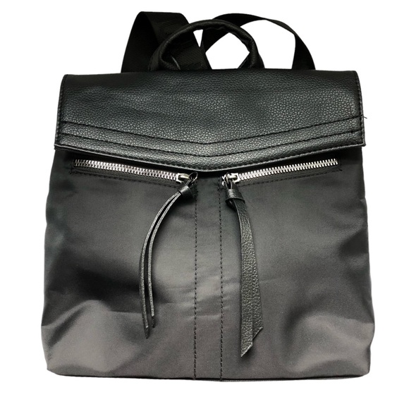 New Botkier Black Trigger Mini Nylon Backpack - Picture 5 of 8